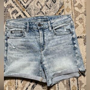 AE Midi Denim Shorts